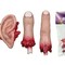 Spooky Body Parts Decorations 4 Piece Halloween Severed Eyeball Ear Fingers